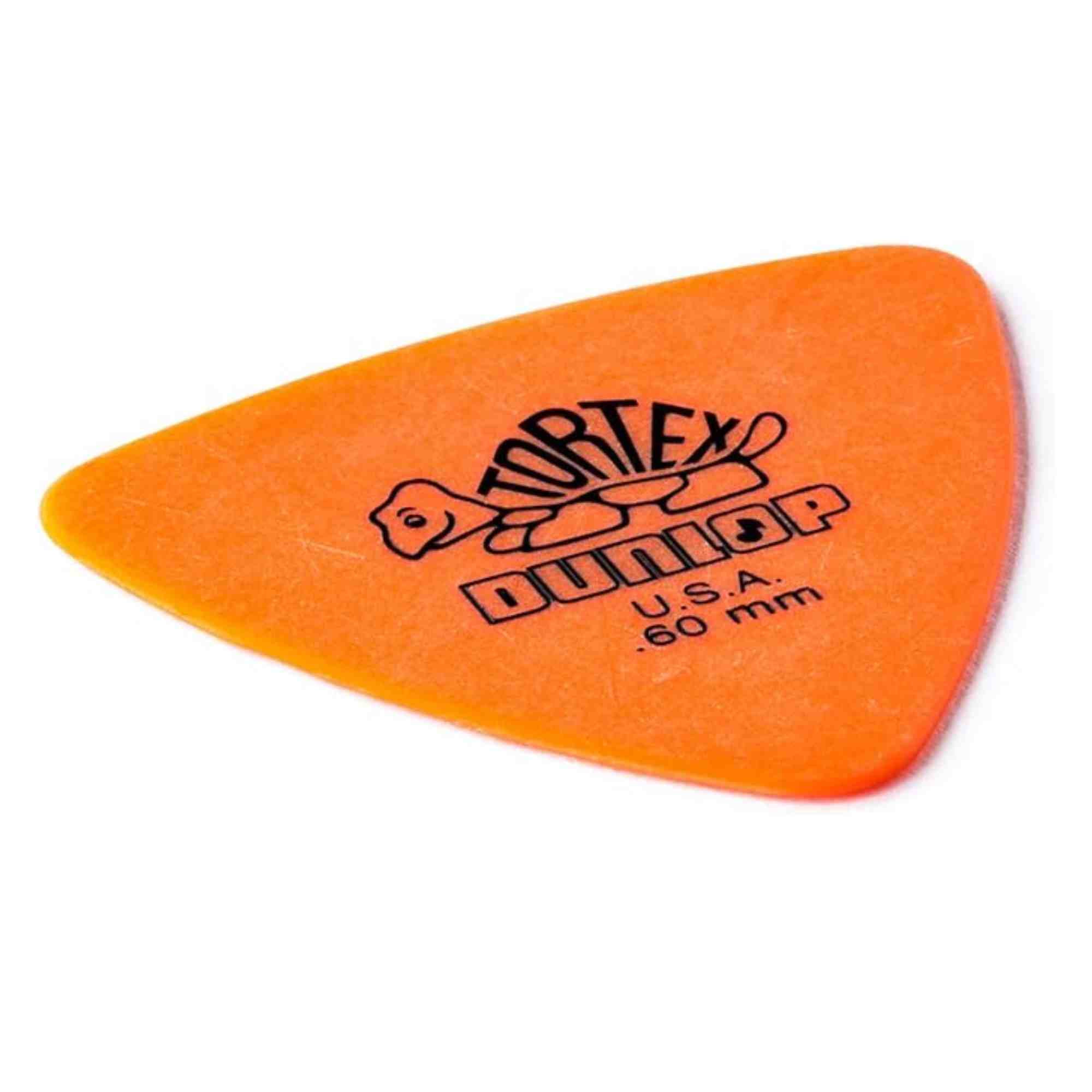 トランプ orange orange Dunlop Guitar Picks Tortex Tri 72 Picks .60mm 431R.60 Orange