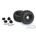 thumbnail image 1 of Proline Racing PRO1012510 M x 28-2.8 in. Badlands All Terrain Tires, Mounted on Raid - Black, 1 of 1