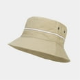 thumbnail image 3 of LEKODE Woman Hat Bucket Hat Women's Hats & Caps Beach Hat for Women Women Hat Sun Hat for Women Womens Straw Hat Khaki A, 3 of 3