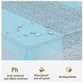 thumbnail image 4 of 3Pcs Plastic Tablecloth , Party Table Cloths Disposable, Gold Dots Decorations, Waterproof,54 Inch x 108 Inch, 4 of 5