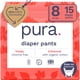 thumbnail image 1 of Pantalones de pañales Pura hipoalergénicos talla 8 (más de 18,6 kg), paquete de 15, 1 of 9