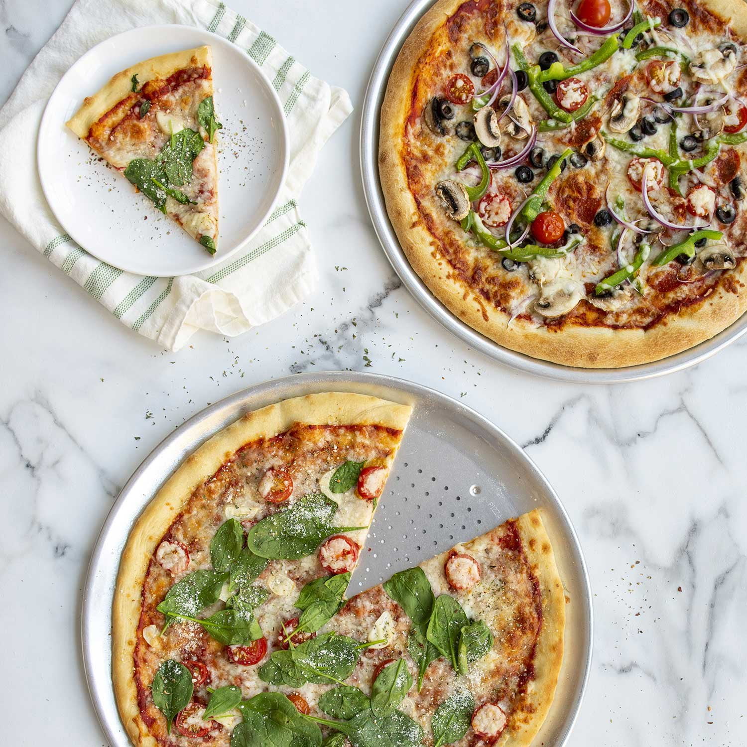 Nordic Ware 2-Piece Traditional and Crisper Pizza Pan - Samsclub.com
