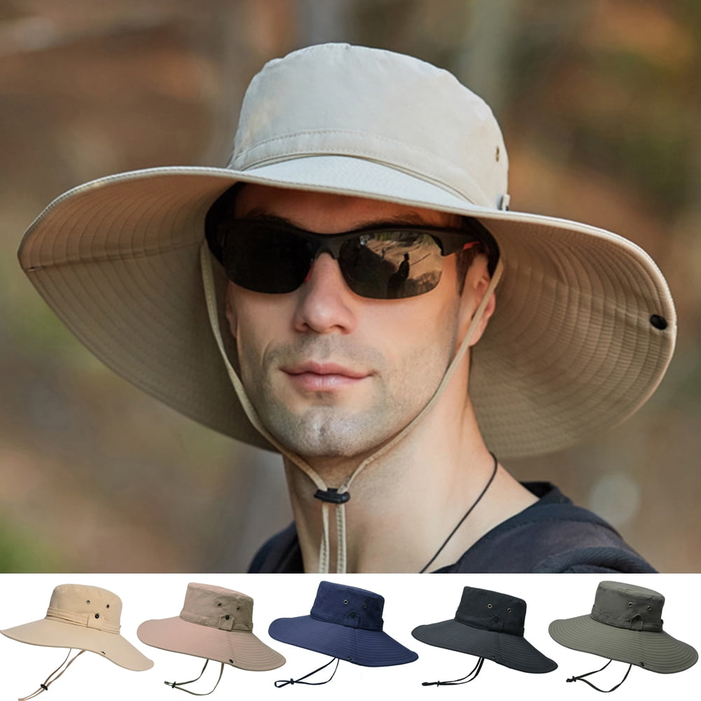Zruodwans AntiUV Sun Hat for Men/Women, Waterproof Wide Brim Bucket