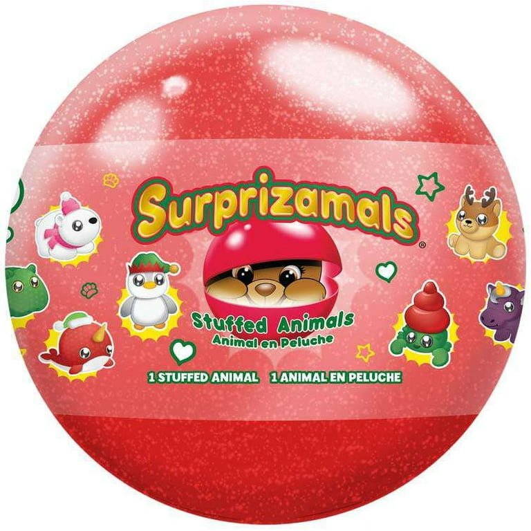 Surprizamals Holiday Christmas Themed Plush One Stuffed Animal Styles May Vary