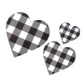 thumbnail image 6 of IFANLANDOR Heart Shaped Decoration Wood For Home Decor Wall 3Pcs 7.9X7.9X0.08In, 6 of 7