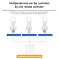 thumbnail image 4 of Smart Bulb Socket E27 Luz compatible con Bluetooth Control de la aplicación eWeLink JShteea El nuevo, 4 of 6