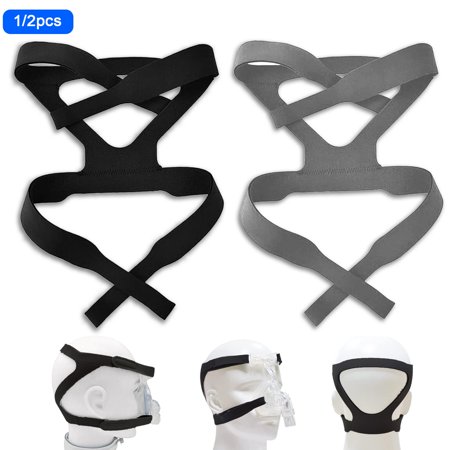 Universal CPAP Mask Headgear Strap for ResMed Mirage/ Philips Respironics Black