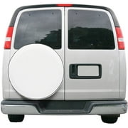 Classic Accessories 75140 OverDrive Custom Fit Spare Tire Cover, White, 28" - 29"