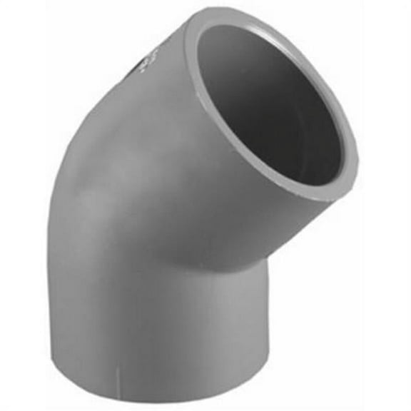 PVC 08309 1400HA 1 in. PVC Schedule 80 45 Degree Slip x Slip Elbow