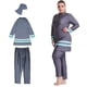 thumbnail image 5 of Ropa deportiva BLESIY Modestia de mujer Verano musulmán Árabe Traje de baño de cobertura completa gris, 5 of 8