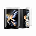 thumbnail image 1 of ccwonima Screen Protector for Samsung Galaxy Z Fold 6 5G, 2 Pack Front Tempered Glass Saver with 2 Pack Inner Soft Flexible TPU Film, Anti Shatter, Case Friendly, Bubble Free, Anti-Scratch, 1 of 1