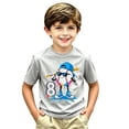thumbnail image 3 of Toddler Boy Fall Shirts Crewneck Letter Graphic Printed Back To School T Shirt Fashion Casual Vacation Tops Preppy Cute Baby Boy Clothes, 3 of 4
