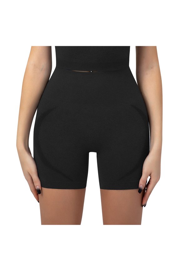 Bike Short, Seamless Compression High Rise Shorts for Women, Activewear for Gym Yoga Volleyball or Running
