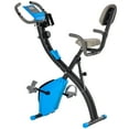 thumbnail image 1 of Soozier 3 in 1 Folding Exercise Bike w/ 8-Level Magnetic Resistance, Blue, 1 of 10