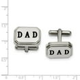 thumbnail image 3 of Chisel Stainless Steel Dad Cuff Links, 3 of 3