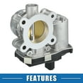 thumbnail image 6 of Unique Bargains 1 Pcs Throttle Body  for Buick Encore 1.4L L4 - Gas 2016 Replace No.12644239/12675730, 6 of 6