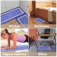 thumbnail image 5 of UNIWELL 2-Pack Anti-Skid Kitchen Rugs and Mats for Home Floor and Living Room 17"x30"+17"x47" blue, 5 of 6