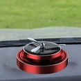 thumbnail image 3 of Ambientador portátil para coche, difr de Aroma, energía Solar, Mini artesanías, accesorios de decoración, aromaterapia para coche, apto para coche, rojo Sunnimix Difusor de aroma de coche, 3 of 8