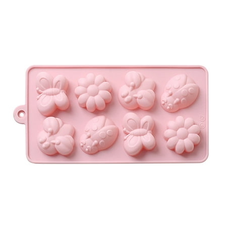 

Eguiwyn Cake mould Silicone Molds Baking Chocolate Dessert or Soap Ice Candle Making Molds Cake Mould Pink