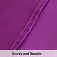 thumbnail image 5 of Ntbay 2 Pack Silky Satin King Pillowcases for Hair and Skin, Luxury and Soft Pillow Cases with Envelope Closure, 20" x 36", Purple, 5 of 6