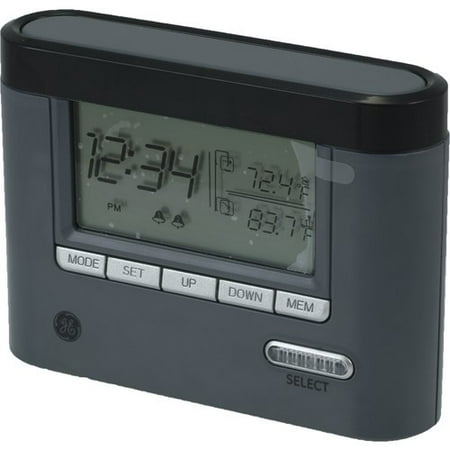 General Electric Ge Wireless Door Chime W Clock And Temp