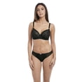 thumbnail image 3 of Freya Womens Daisy Lace Brief, L, Noir, 3 of 4