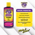 thumbnail image 4 of Wizards Metal Polish Cream Metal Renew - Cleans, Shines and Protects All Metals - Cream Fast-Cut Polish and Stainless Steel Cleaner - High Gloss Metal Polish - 8 oz, 4 of 5