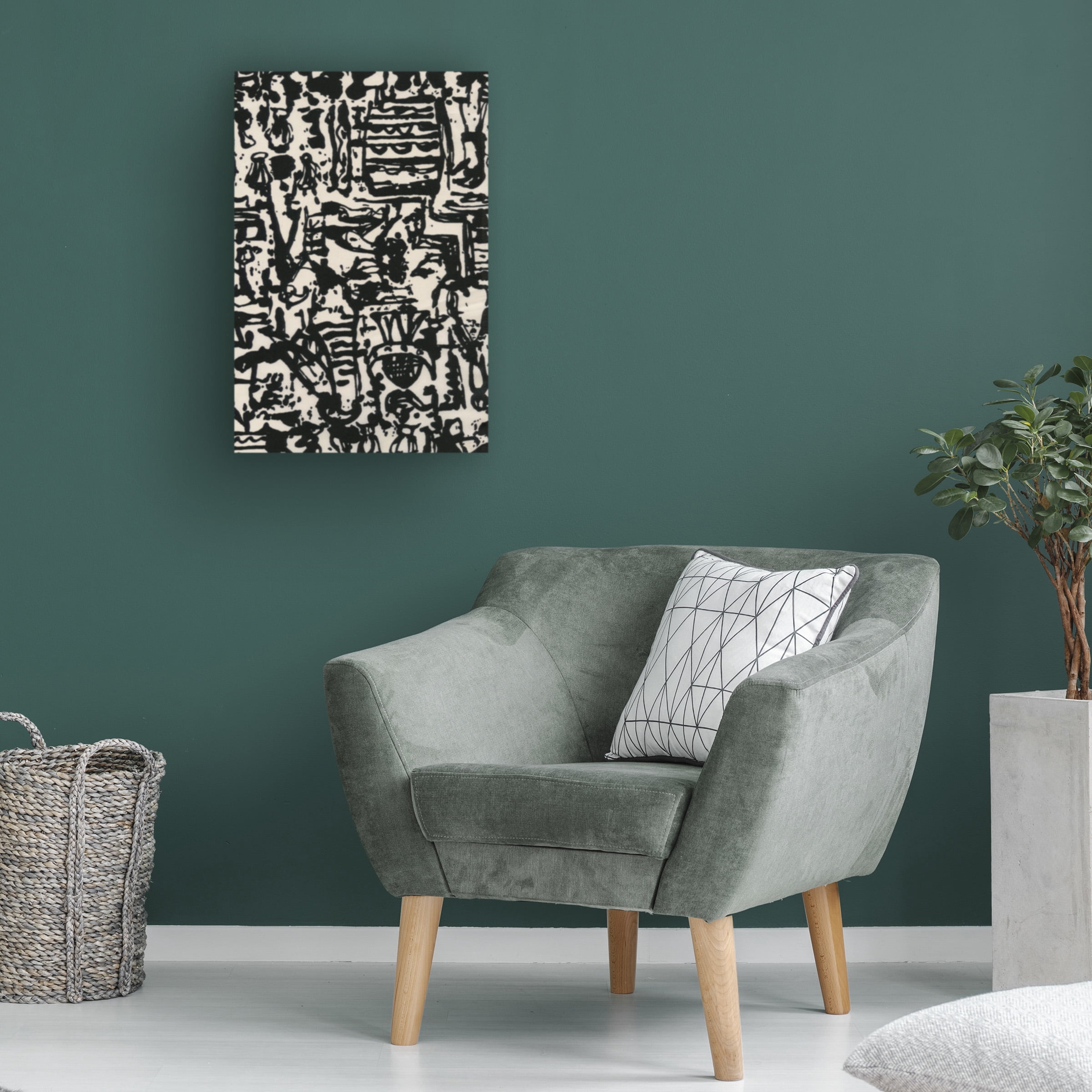Baxter Mill Archive 'Graphic Mod Abstract II' Canvas Art