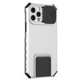thumbnail image 6 of SaniMore for iPhone 11 Pro Case 2019, for iPhone 11 Pro Phone Case with Slide Camera Cover Built-in Kickstand Dual Layer Hybrid Shockproof Case for iPhone 11 Pro 5.8", White, 6 of 13