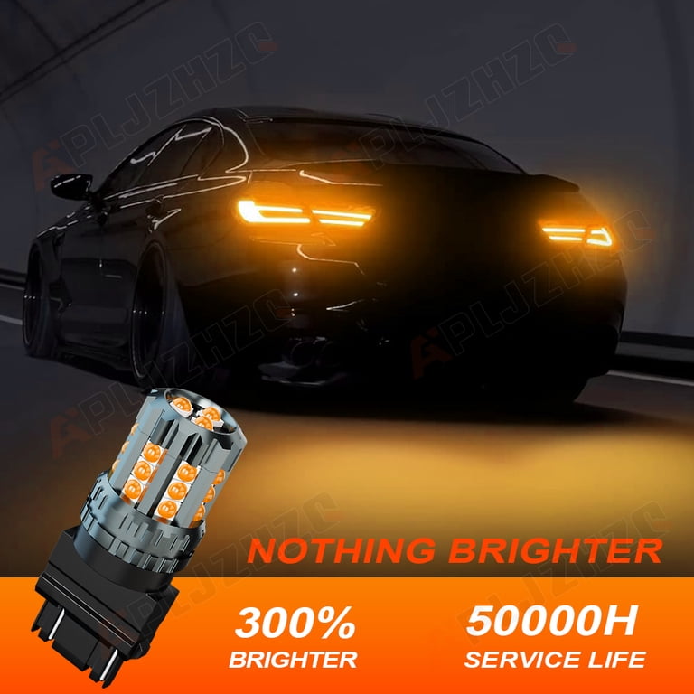 Hgh Power Swtchback 3157 LED Turn Sgnal Lght Bulbs on 2012 Toyota