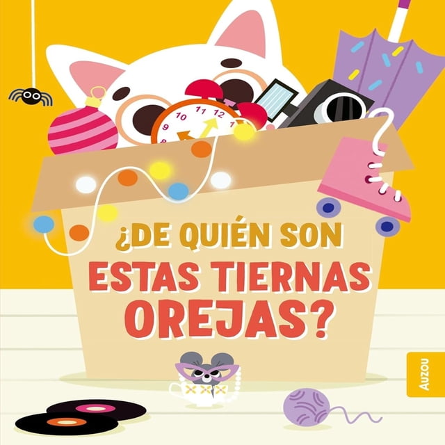 Libro Descubre Sonidos Divertidos, ¿de Quien Son Estas Tiernas Orejas? Pasta Dura, Autor Marine Fleury, Editorial Auzou