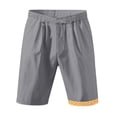 thumbnail image 4 of Cinvoph Gym Shorts for Men Casual Active Running Workout Athletic Shorts Elastic Waist Drawstring Shorts, 4 of 8