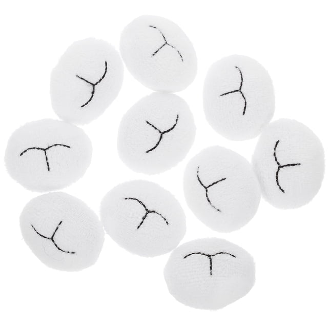 10 piezas de materiales para hacer muñecos de peluche de animales, boca de seguridad para peluches, accesorios de ganchillo, suministros delicados para hacer muñecos.
