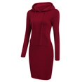 thumbnail image 5 of Almacén virtual Sudadera tricolor con cordones capucha y bolsillos manga larga rojo M ANGGREK  Otros, 5 of 5