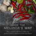 thumbnail image 4 of Melinda’s - A Taste of Melinda’s Collection – Craft Pepper Sauce and Condiment Gift Set - Includes Black Truffle, Thai Sweet Chili, Roasted Garlic & Habanero, Ghost Pepper, Spicy Garlic Parmesan- 12 o, 4 of 9