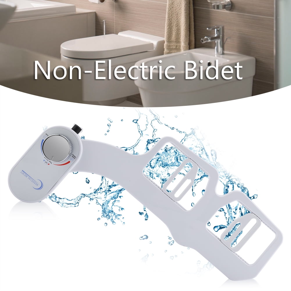 HERCHR US 9/16 Thread Non-Electric Hygiene Bidet for Sanitary and