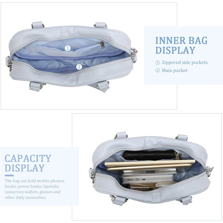 Clear pocket display store tote