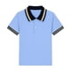 thumbnail image 4 of Odeerbi Camisas de Golf de Niños Algodón Color Sólido Camisas de Tenis de Manga Corta Uniforme Escolar, 4 of 4
