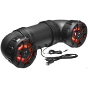 BOSS Audio Systems ATV65BRGB 6.5 Bluetooth ATV Speakers, Weatherproof Marine-Grade UTV Sound System