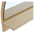 thumbnail image 4 of HeSLehs EEI-6350-OAK Moonbeam Arched Mirror, Oak, 4 of 7