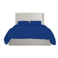 thumbnail image 1 of BedDecor 600 TC 100% Egyptian Cotton 3 Pcs Duvet Cover Solid (Egyptian/Royal Blue,Full /Queen), 1 of 7