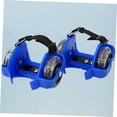 thumbnail image 3 of OULII Patins à Roulettes Ajustables Bleus avec Roues Lumineuses pour Enfants de Plus de 3 Ans, 3 of 8