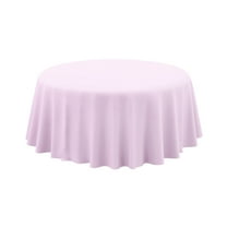 Round 84" Lilac Plastic Table Cover, by Way To Celebrate