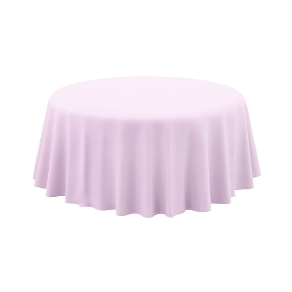 Round 84" Lilac Plastic Table Cover, by Way To Celebrate