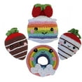 thumbnail image 4 of Mirage Pet Knit Knacks Mint Grande Organic Cotton Small Dog Toy, 4 of 10