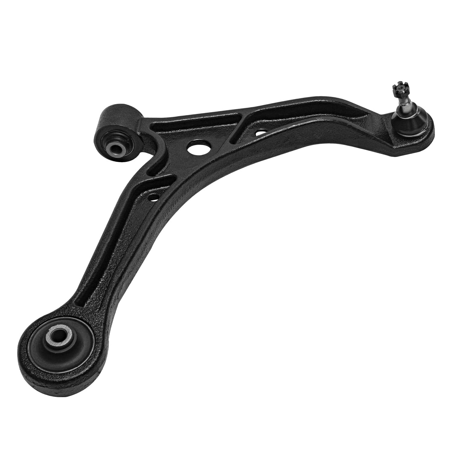 Detroit Axle - Front Right Lower Control Arm for 99-04 Honda Odyssey 1999 2000 2001 2002 2003 2004, Lower Right Control Arm with Ball Joint Assembly Replacement