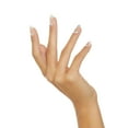 thumbnail image 2 of KISS imPRESS  Press on Nails, On My Mind, White, Medium Almond, 30 Count, 2 of 7