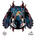thumbnail image 1 of Eagle Flames - 8" Vinyl Sticker - For Car Laptop I-Pad - Waterproof Decal, 1 of 1