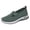 Green, variant on Summer Comfortable Walking Shoes Memory Foam Slip on Workout Sneakers Breathable Mesh Outdoor Casual Shoe Red Size 6