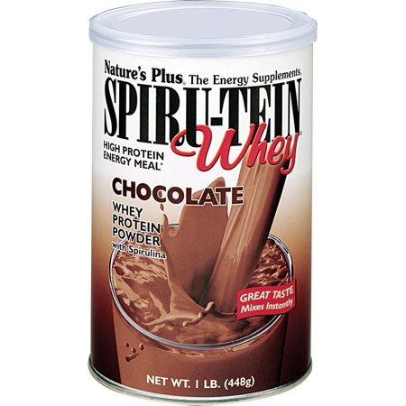 NaturesPlus Spiru-Tein Whey Shake Chocolate -- 1 lb
